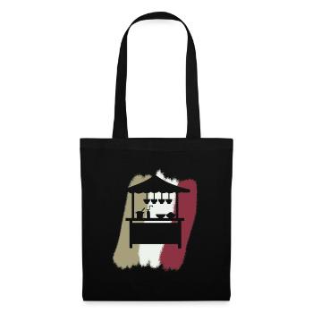 Snack food truck delicious - Tote Bag - black - Front