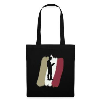 Bookworm Education Auteur - Sac en tissu - noir - Devant