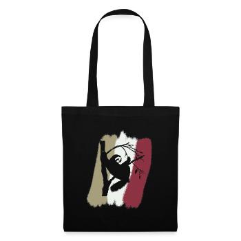 Frisson paresseux - Sac en tissu - noir - Devant