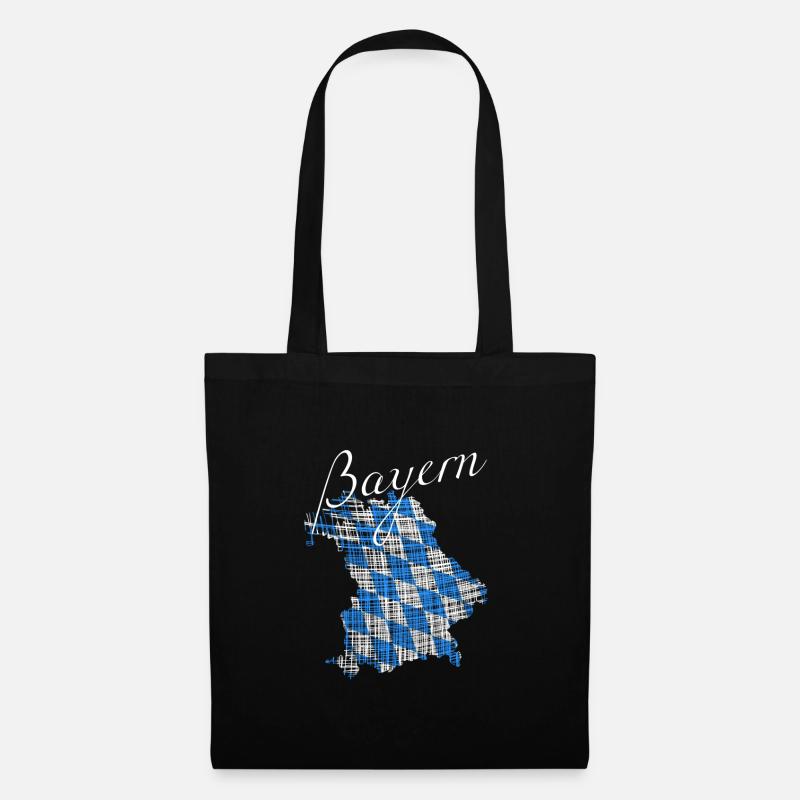 Bayern - Stoffbeutel - Schwarz