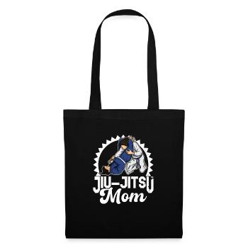 BJJ Jiu Jitsu Brésilien Filles Arts Martiaux - Sac en tissu - noir - Devant