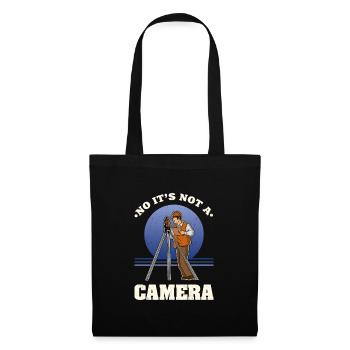 Surveyor profession Theodalite Geodesy - Tote Bag - black - Front