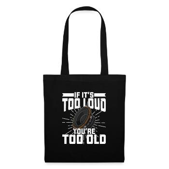 Sound Technician Sound Analog Subwoofer Music - Tote Bag - black - Front