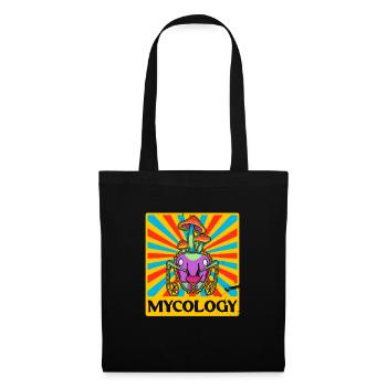 Champignons Mycologie Mycologie Zombie Ant Uni - Sac en tissu - noir - Devant