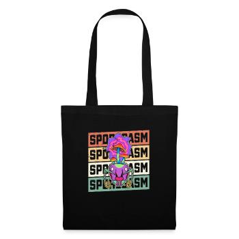 Ant Zombie Mushrooms Insects Mycology Saying - Tote Bag - black - Front