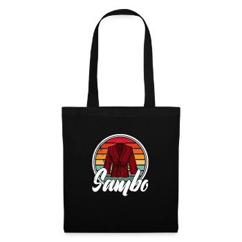 Sambo Self Défense Art Martial Sport Fighter - Sac en tissu - noir - Devant