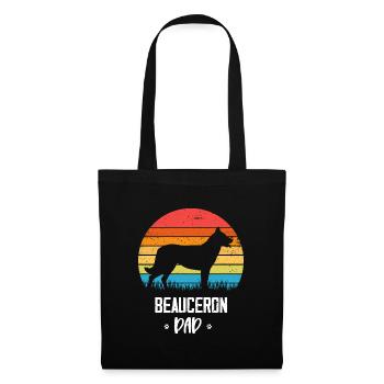 Beauceron - Stoffbeutel - Schwarz - Vorne