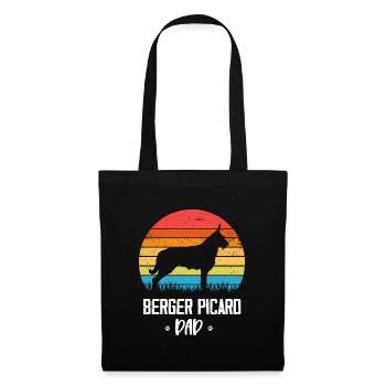 Berger de Picardie - Berger Picard - Stoffbeutel - Schwarz - Vorne