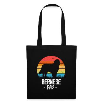 Berner Sennenhund - Stoffbeutel - Schwarz - Vorne
