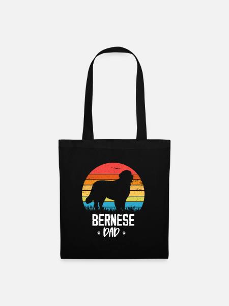 Berner Sennenhund - Stoffbeutel - Schwarz