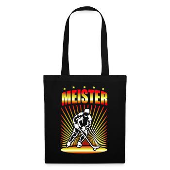 Hockey Master Hockey Player Gift - Tote Bag - black - Front