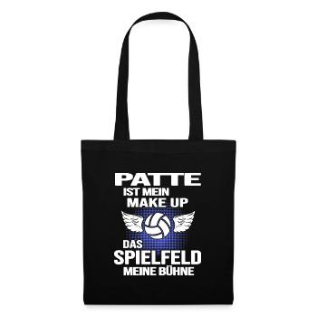 handball handballspielerin handball-mom - Stoffbeutel - Schwarz - Vorne
