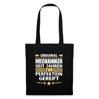 Mechanics matured to perfection - Tote Bag - black - Front