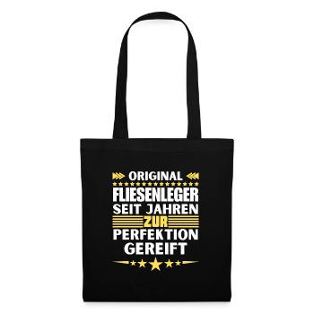 Tilers matured to perfection - Tote Bag - black - Front
