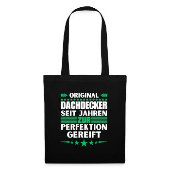 Roofers matured to perfection - Tote Bag - black - Front
