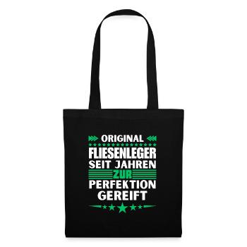 Tilers matured to perfection - Tote Bag - black - Front