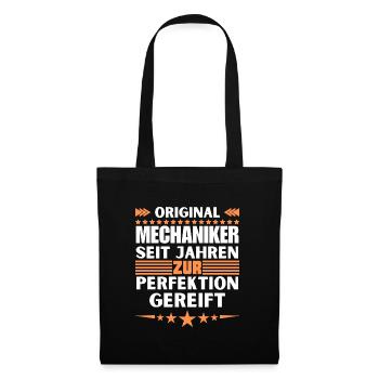 Mechanics matured to perfection - Tote Bag - black - Front