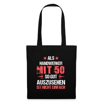 At 50 handsome craftsman - Tote Bag - black - Front