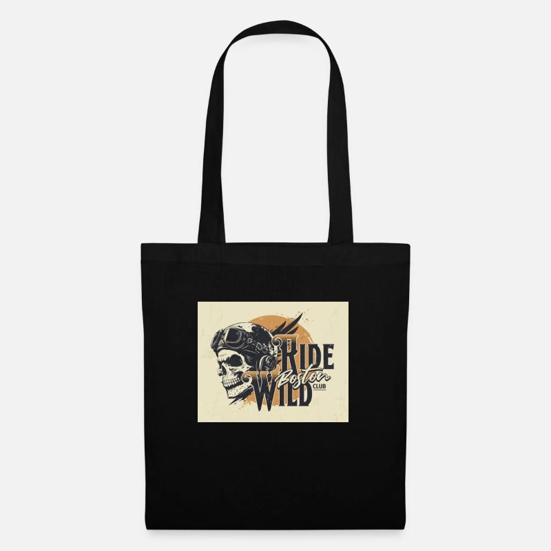 Ride Wild - Stoffbeutel - Schwarz