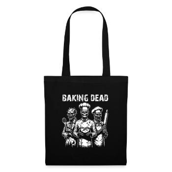 Zombie Baker Creepy Baker - Tote Bag - black - Front