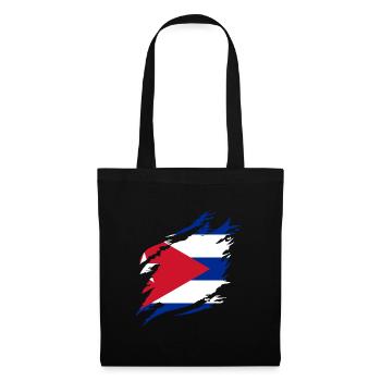 Cuba Flag Caribbean Holiday Cuba Travel Havana - Tote Bag - black - Front