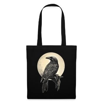 Raven - Tote Bag - black - Front