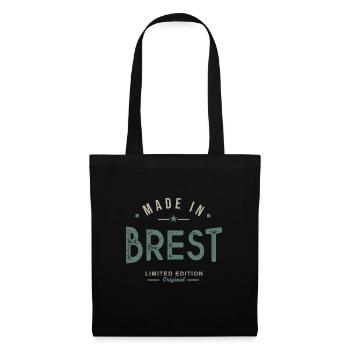 MADE IN BREST gift for Bretons - Tote Bag - black - Front