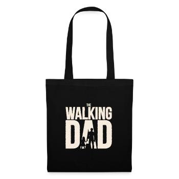 The Walking Dad Gift for Expecting Dads - Tote Bag - black - Front
