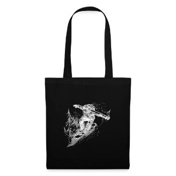 Snowboard tout-terrain Style de snowboard extrême - Sac en tissu - noir - Devant