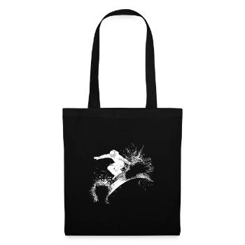 Powder Snow Jump Style Move Crazy Snowboard - Sac en tissu - noir - Devant