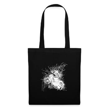 Style de course tout-terrain Moto Jump Splash - Sac en tissu - noir - Devant