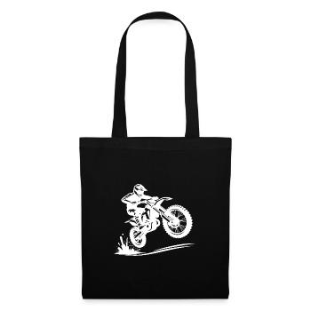 Machine tout-terrain dans le saut Hobby Enduro Motorsport - Sac en tissu - noir - Devant