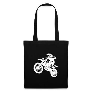 Enduro Hobby Motorsport Machine tout-terrain en saut - Sac en tissu - noir - Devant