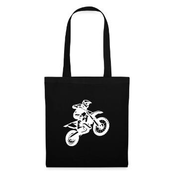 Homme Motorsport Off-Road Enduro Machine Jump - Sac en tissu - noir - Devant
