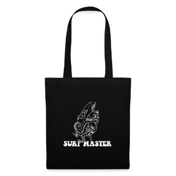 Summer Waves Surfing Octopus Water Sports Board - Tote Bag - black - Front