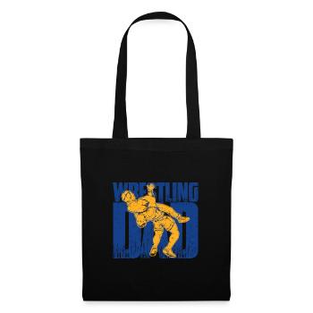 Ringen Wrestler Suplex Kampfsport Wrestling - Stoffbeutel - Schwarz - Vorne