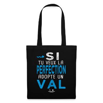 perfection adopte un Val Cadeau Valerian Valentin - Sac en tissu - noir - Devant