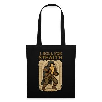 I Roll For Stealth Thief with Vase - Tote Bag - black - Front