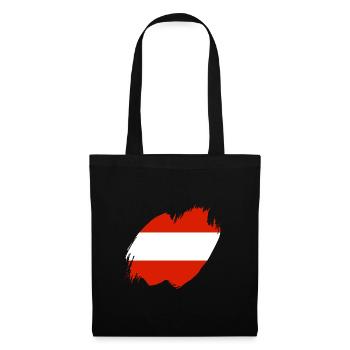 Austria Flag Austria Austrian Flag AT - Tote Bag - black - Front