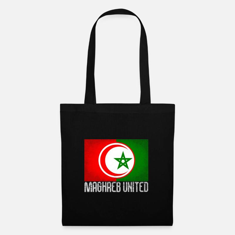 Maghreb staaten - Stoffbeutel - Schwarz
