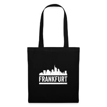 Francfort - Sac en tissu - noir - Devant
