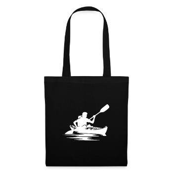 Kayak de rivière Bateau Équipement de relaxation - Sac en tissu - noir - Devant
