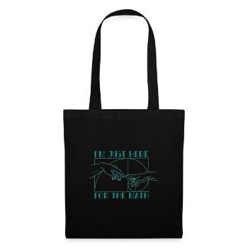 Nombres de Fibonacci Géométrie Professeur de mathématiques - Sac en tissu - noir - Devant