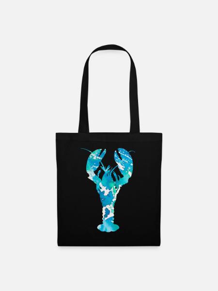 lobster - Tote Bag - black