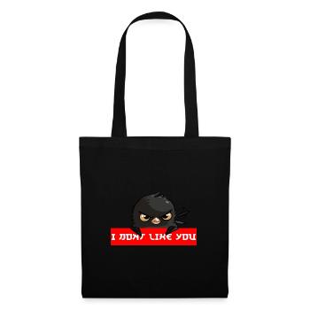 Angry Bird - I don't like you - Tote Bag - black - Front