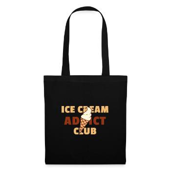 Cream Addict Club - Cream Food Candy - Tote Bag - black - Front
