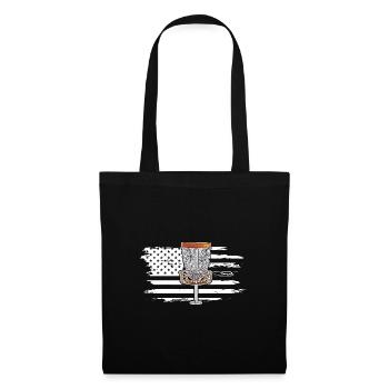 Flying Disc Throwing Disc Golf Leisure Sports - Tote Bag - black - Front
