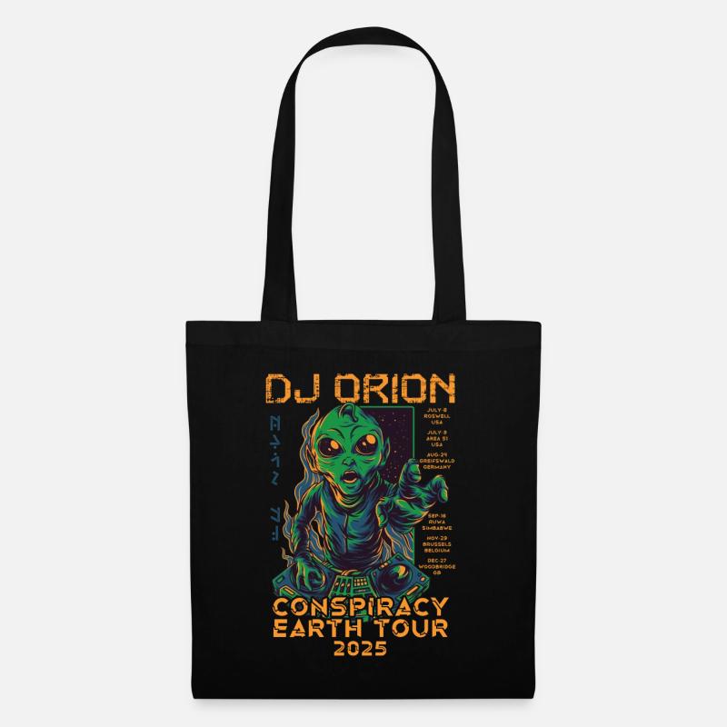 Dj Orion - Earth Tour 2025 - Stoffbeutel - Schwarz
