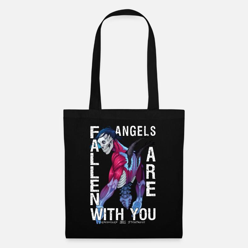 Fallen Angels - Stoffbeutel - Schwarz