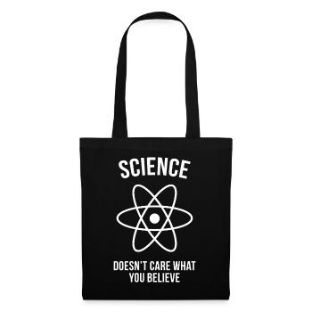 Science - Peu importe ce que vous croyez - Sac en tissu - noir - Devant